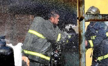 拉萨一餐厅发生火灾