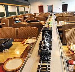 火车主题餐厅亮相南宁