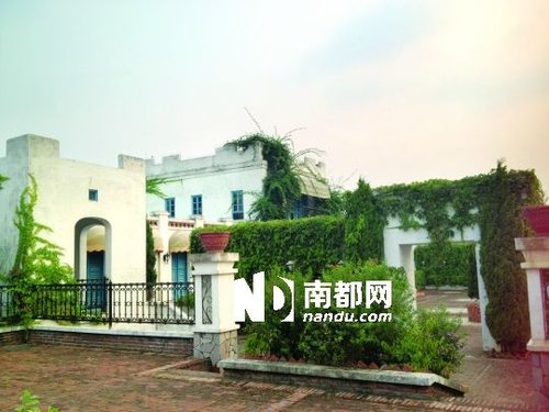 2011年已建成的俊逸庄园坐落在松山湖园艺博览中心里。 南都记者 陈静