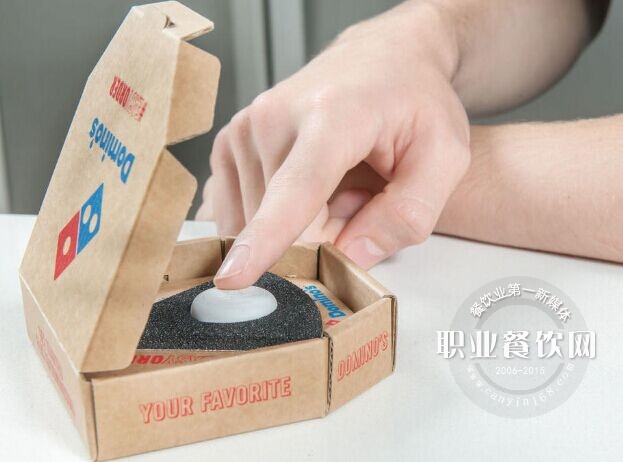 达美乐又玩起了高科技，一键下单买披萨