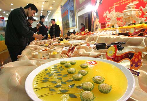 图文:首届陕菜品牌创新烹饪大赛结束
