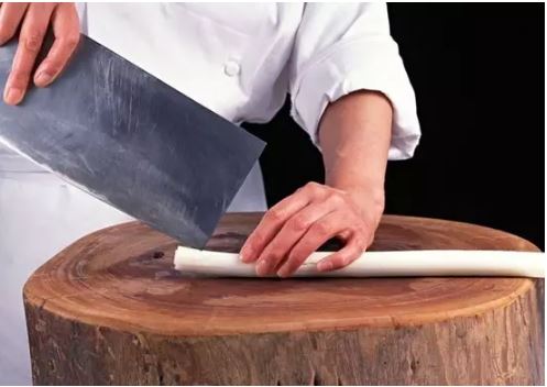 厨师考证秘笈之刀工：切菜刀法基本功，切菜刀法图解