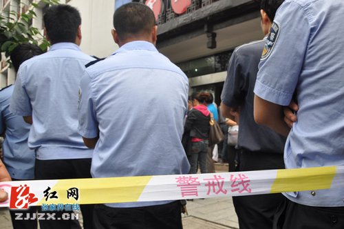 湖南张家界一酒店发生女住客意外死亡(图)