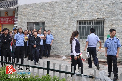 湖南张家界一酒店发生女住客意外死亡(图)